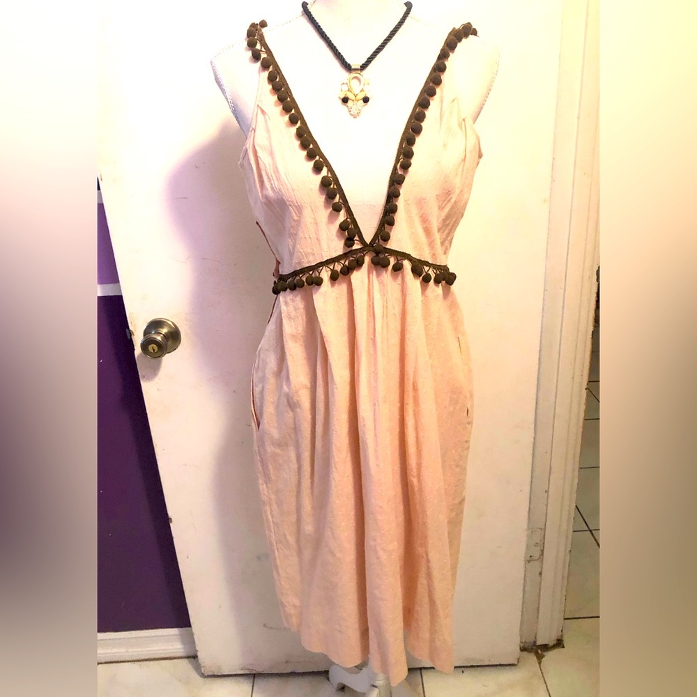 By Malene Birger, V-Neckline, Sleeveless Summer Dress - Picture 5 of 15